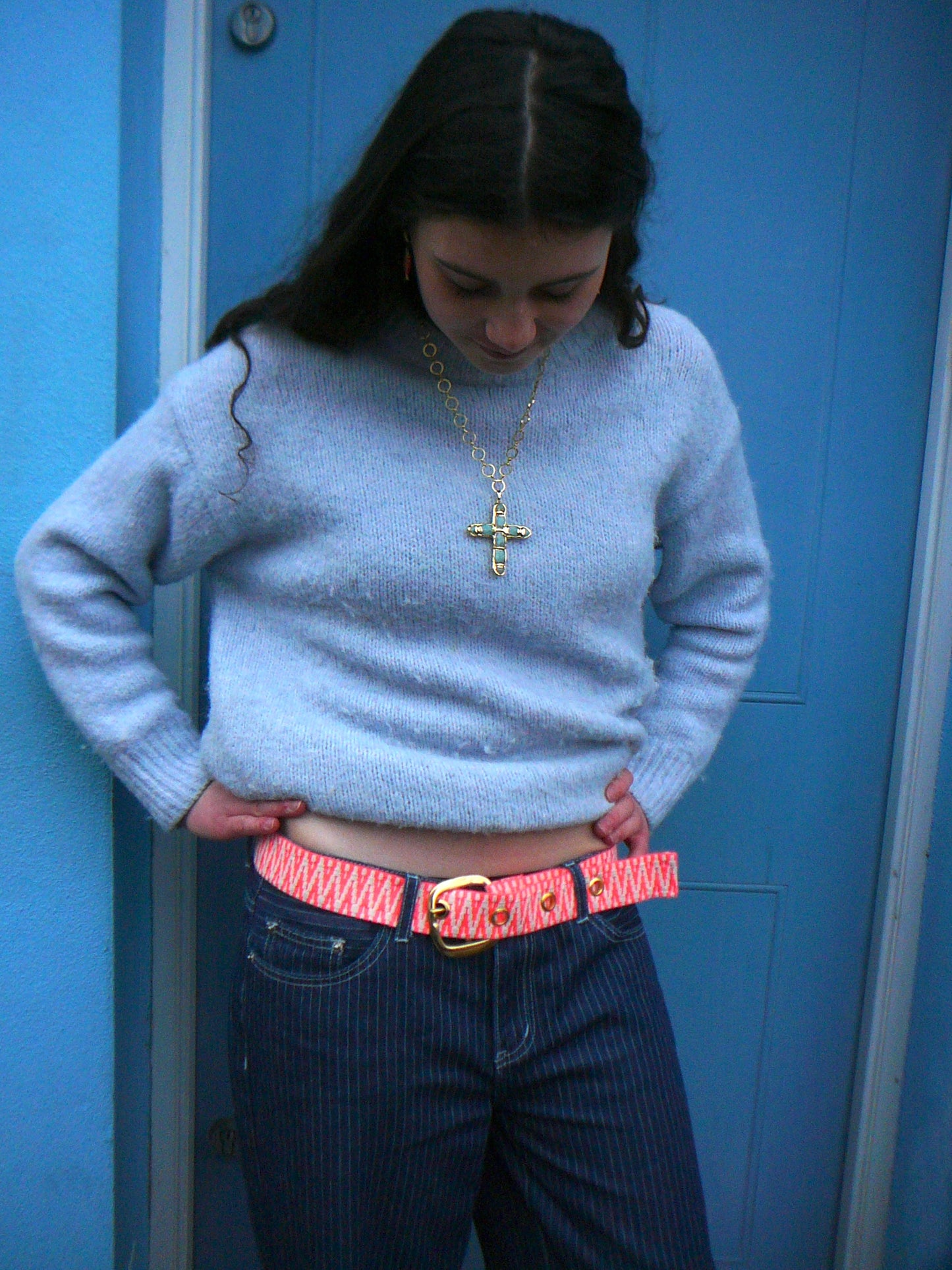The Allegra Belt - gold buckle