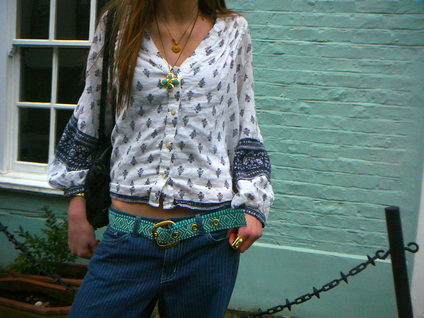The Ottilie Belt - gold buckle