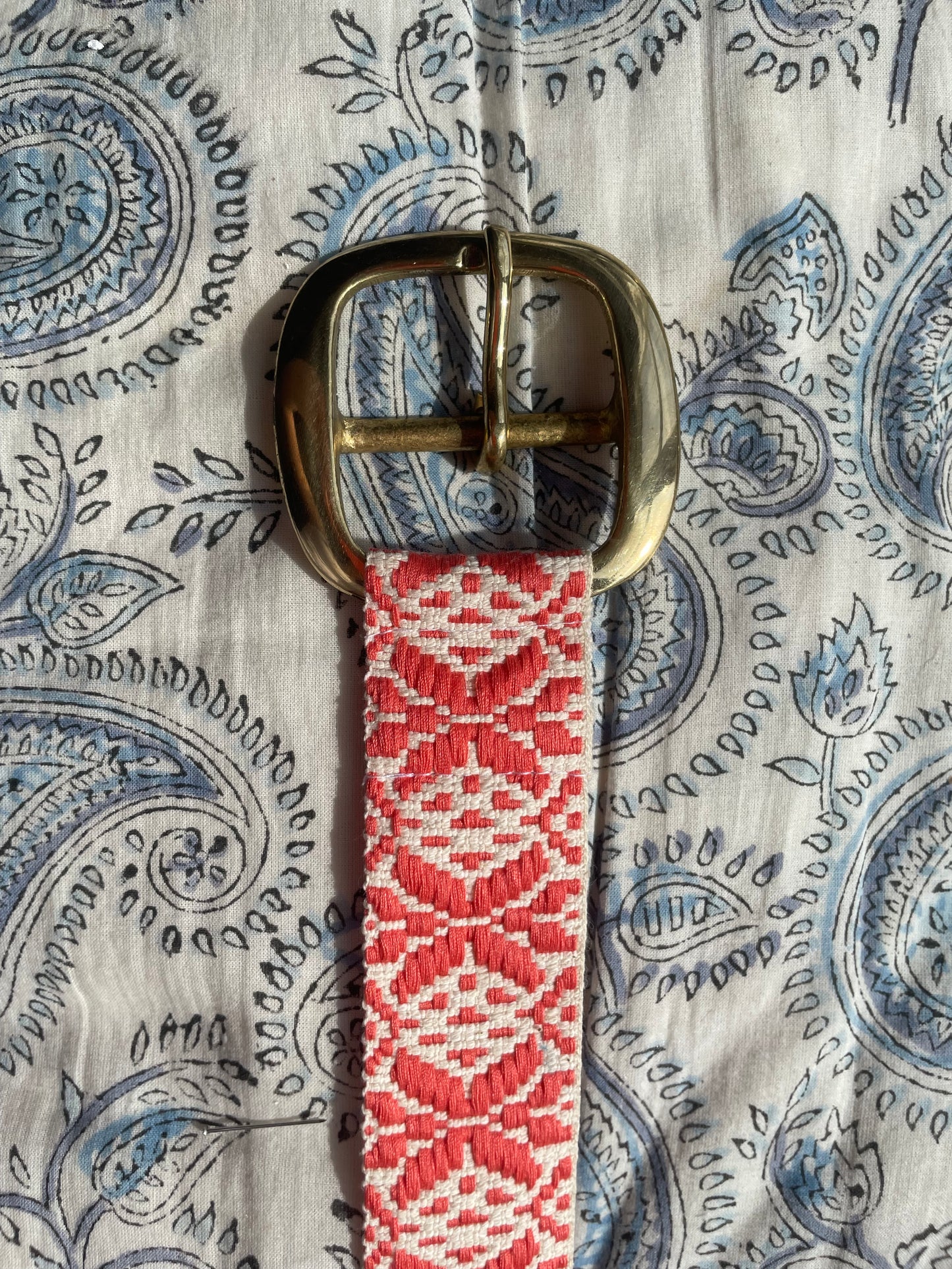 The Persephone belt - gold buckle