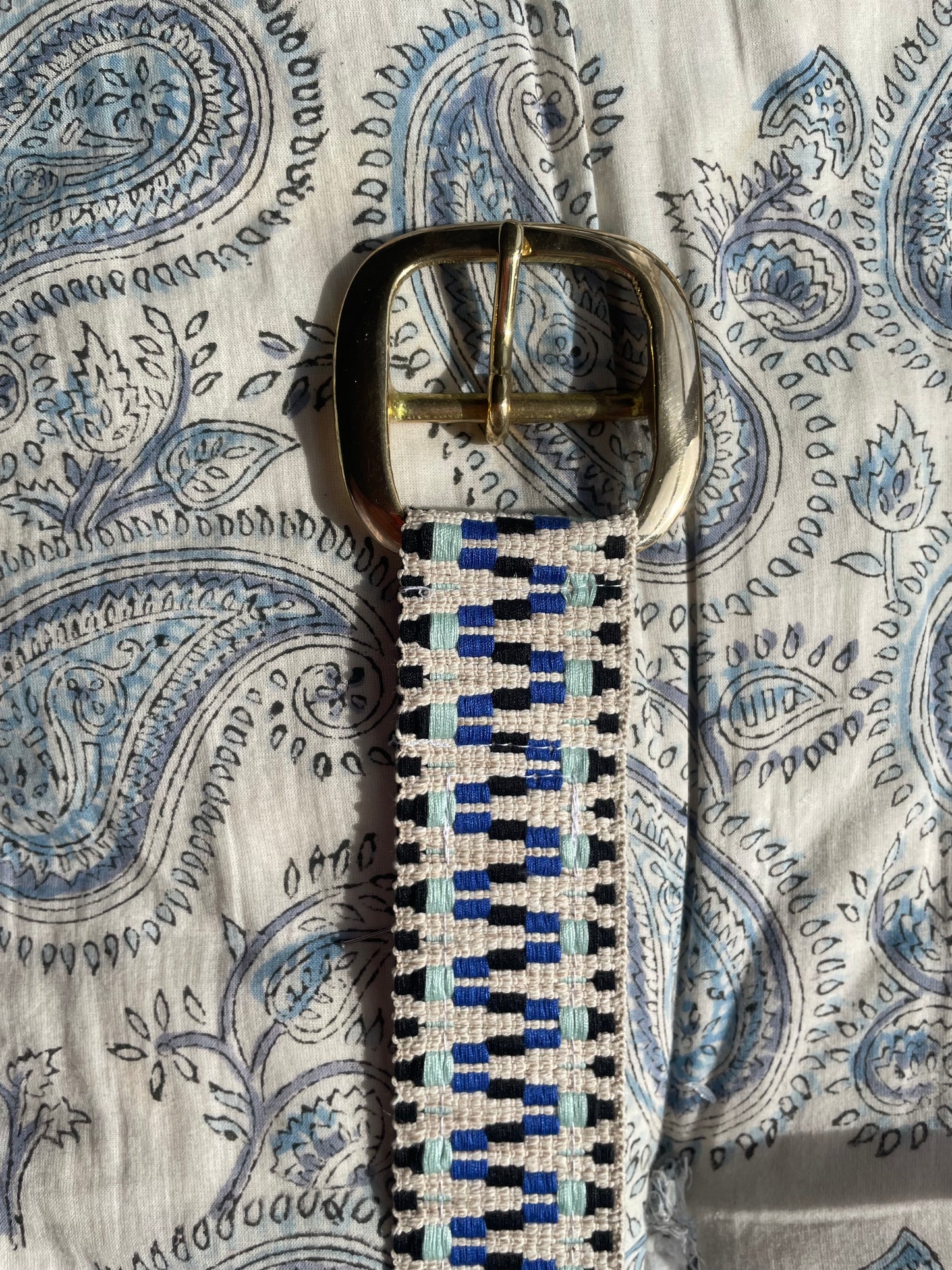 The Cordelia belt - gold buckle