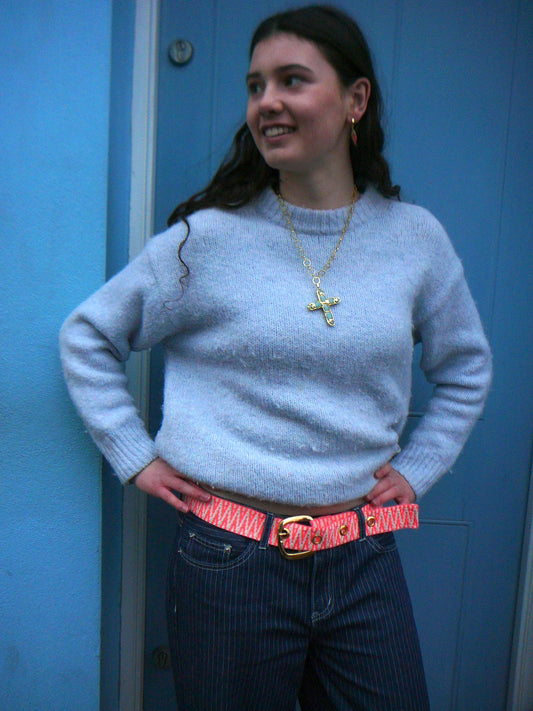 The Allegra Belt - gold buckle