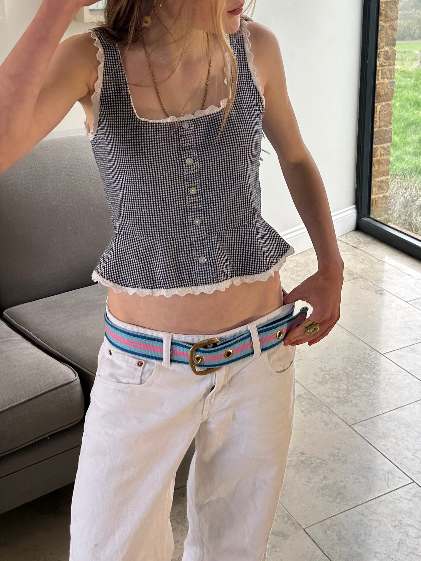 The Felicity Belt - gold buckle