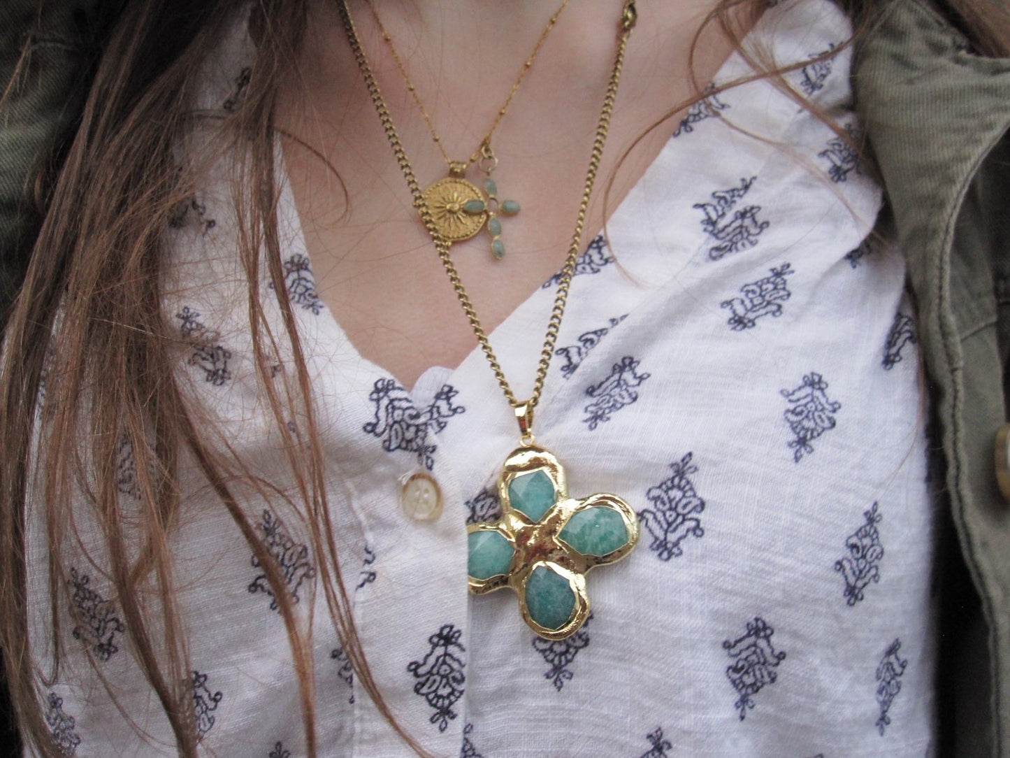 The Zakynthos necklace in turquoise - COMING ON THE 15TH MARCH XX
