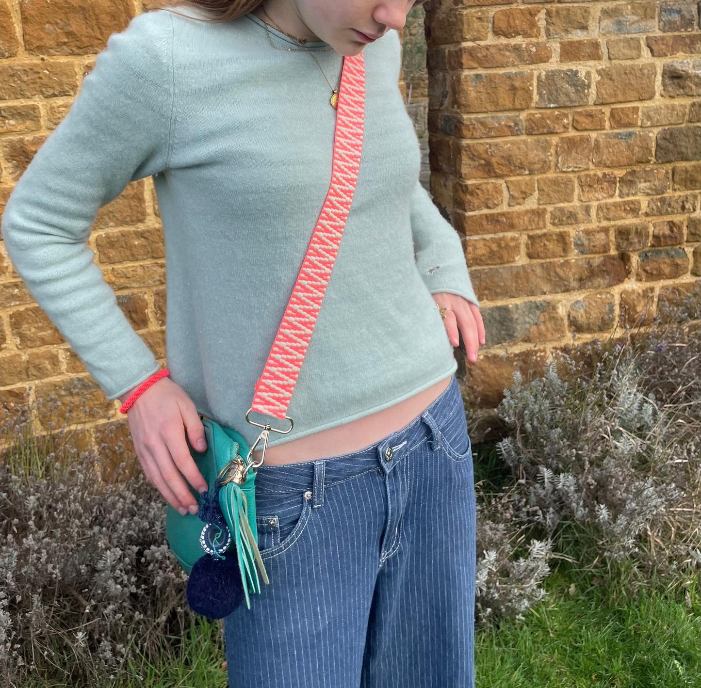 The Allegra bag strap