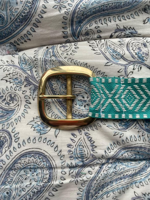 The Ottilie Belt - gold buckle