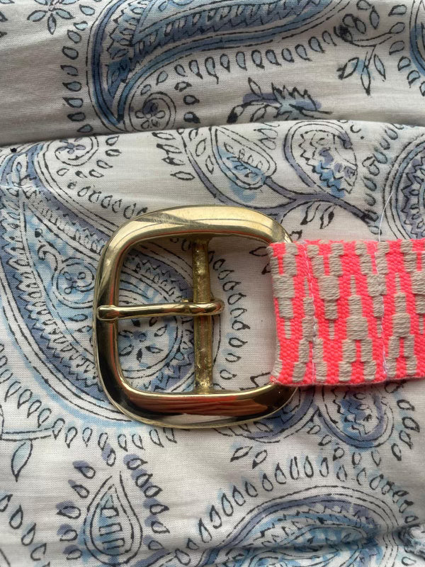 The Allegra Belt - gold buckle